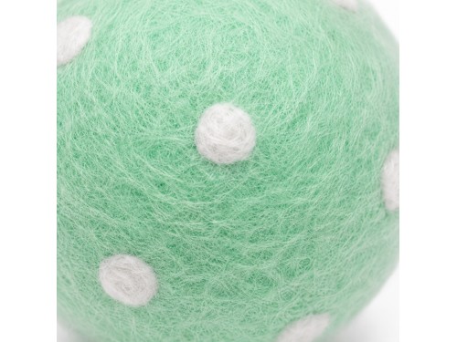Wholesale Wool Felt Cat Dot Ball Fetch Toy