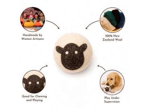 Wholesale Wool Felt Dog Ball Toy