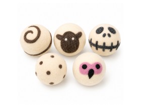 Wholesale Wool Felt Dog Ball Toy - Felt and Yarn