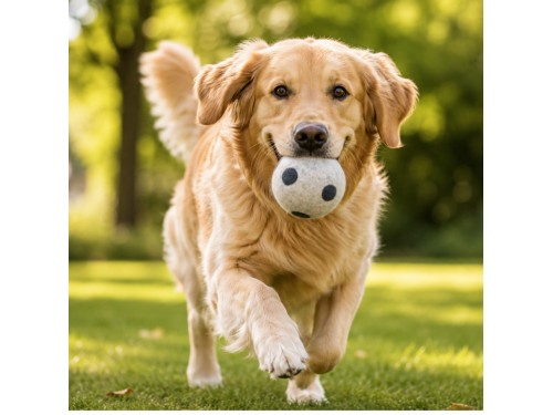Wholesale Wool Felt Dot Ball Dog Toy