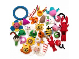 Wholesale Wool Felt Pet Toy Assortment Bundle