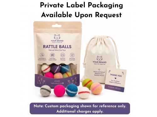 Wholesale Wool Felt Rattle Ball for Pets
