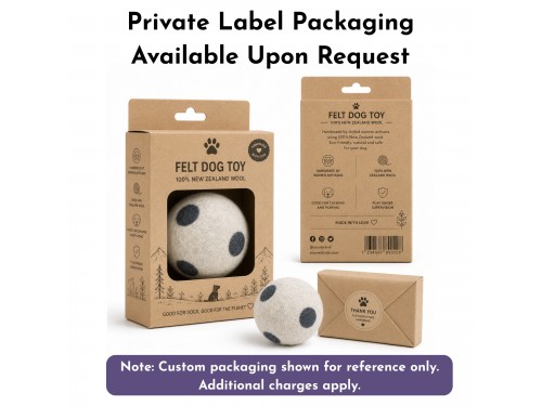 Wholesale Wool Felt Dot Ball Dog Toy