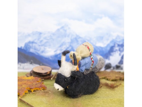 Wholesale Wool Felt Himalayan Yak Ornament