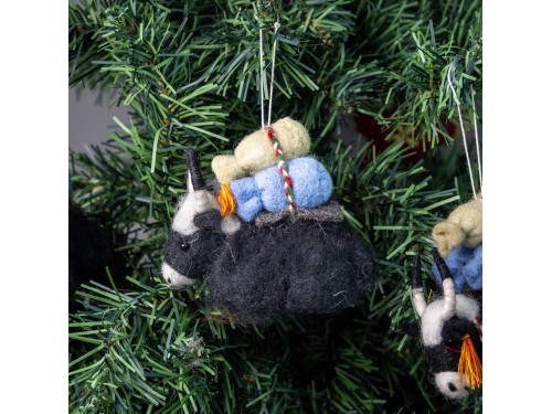 Wholesale Wool Felt Himalayan Yak Ornament