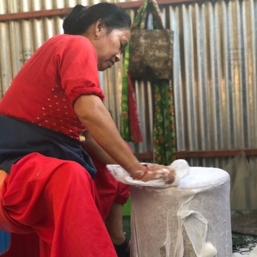 Lotus Design Felt Cat House