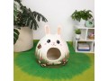 Handmade Wool Felt Bunny Cat Cave