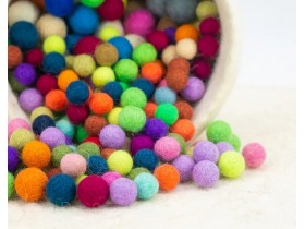 1cm Felt Balls | Wholesale Felt Balls