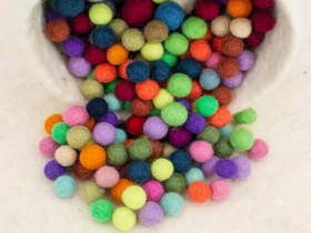 1.5cm Felt Balls | Wholesale Felt Balls