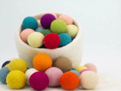 3cm Felt Balls | Wholesale Felt Balls - Felt and Yarn