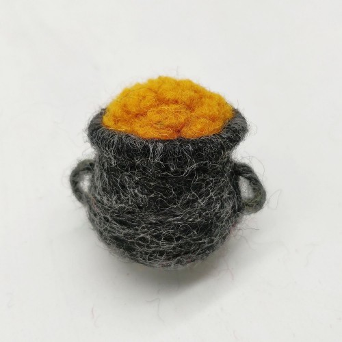 Decorative Wool Felt Pot Of Gold