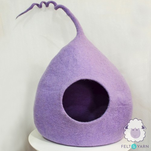 Premium Wool Felt Cat Cave