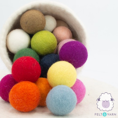 4cm Felt Balls | Wholesale Felt Balls