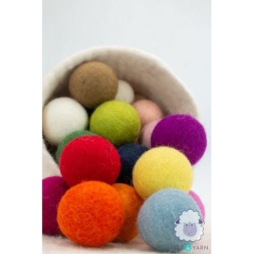 4cm Felt Balls | Wholesale Felt Balls