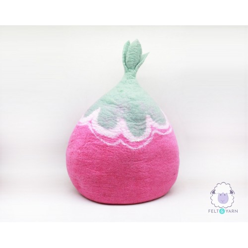 Turnip Design Wool Felt Cat House
