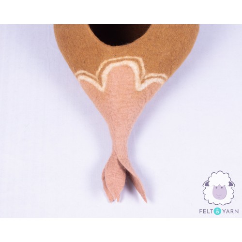 Turnip Design Wool Felt Cat House