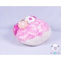 Beautiful Flower Felt Cat House
