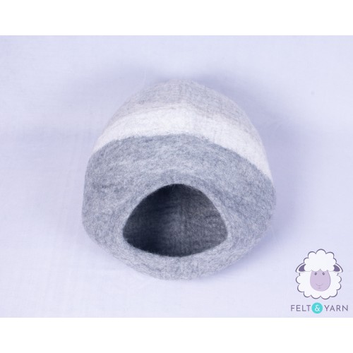 Natural Shade Design Felt Cat House