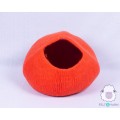 Mint Plain Design Felt Cat House