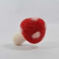 6cm Colorful Felt Mushrooms