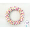 Pastel Felt Ball Wreath