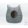 Cat Ears Design Felt Cat House