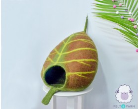 Handmade Felt Leaf Design...