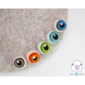 3cm Creepy Halloween Felt Eyeballs