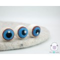3cm Creepy Halloween Felt Eyeballs
