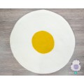 Egg Design Felt Rug