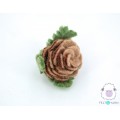 7 & 8cm Winter Felt Pinecones Ornament