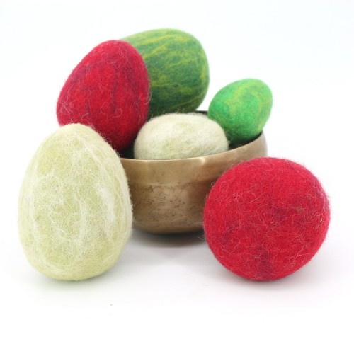 12cm Felt Dinosaur's Egg