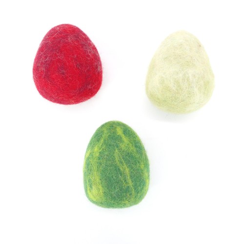 12cm Felt Dinosaur's Egg