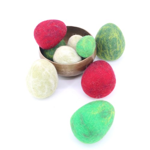 12cm Felt Dinosaur's Egg