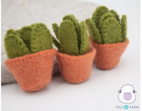 7cm Small Cactus with Pot