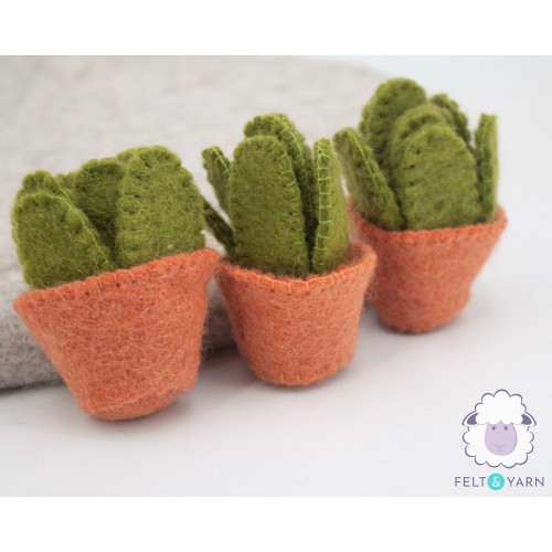 7cm Small Cactus with Pot