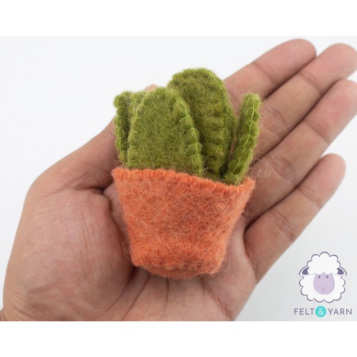7cm Small Cactus with Pot