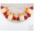 7cm Needle Felted Mini Cute Owl