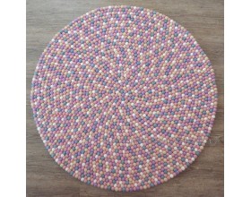 Pastel Color Round Felt...