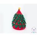 Felt Christmas Tree Cat House