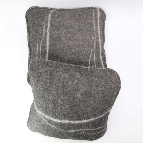 Set of 3 Natural Striped Seat Cushion