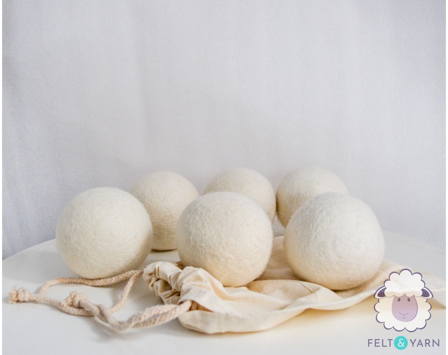 Handmade Wool Dryer Balls - Choose your Color - Buy Wholesale Wool