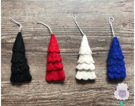 Mini Felted Christmas Tree