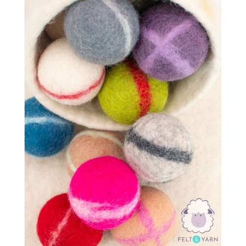Wholesale Wool Felt Rattle Ball for Pets