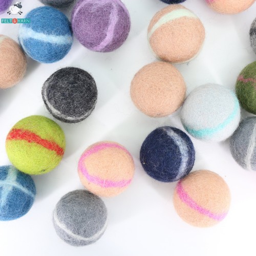 Wholesale Wool Felt Rattle Ball for Pets