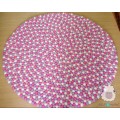 Sweet Pastel Color Combo Felt Ball Rug