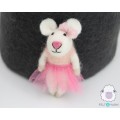 10cm Felt Mice Christmas Tree Ornaments