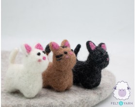 Small Cute Felt Kittens