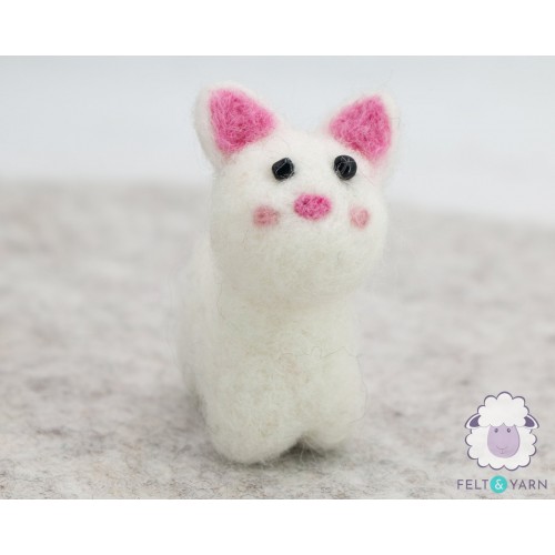 Small Cute Felt Kittens
