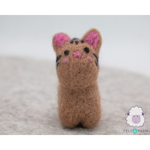 Small Cute Felt Kittens
